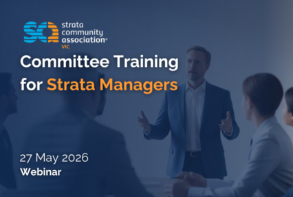 Upcoming Events | Strata Community Association (VIC)